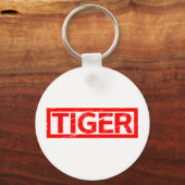 Porte-clés Timbre de tigre (Recto)