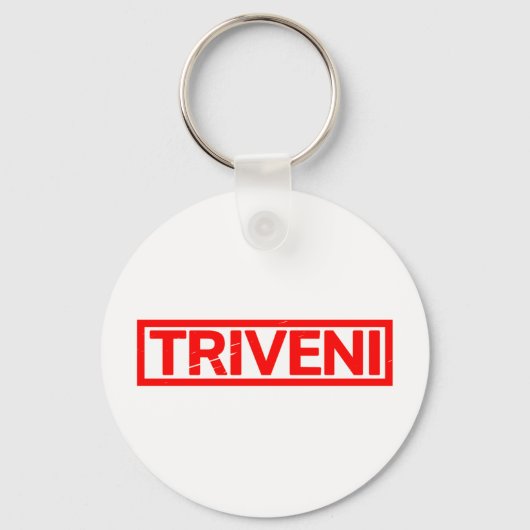 Porte-clés Timbre de Triveni (Recto)