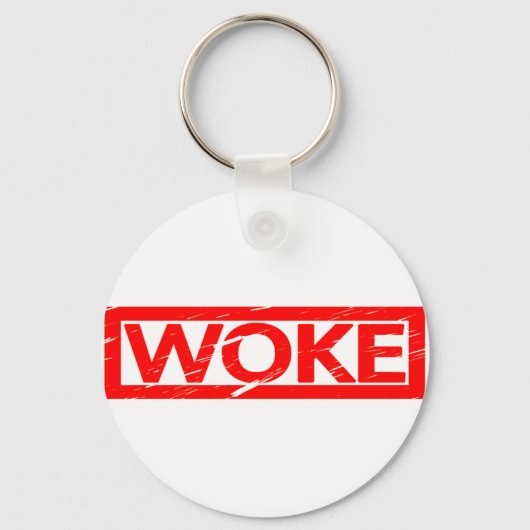 Porte-clés Timbre de Woke (Recto)
