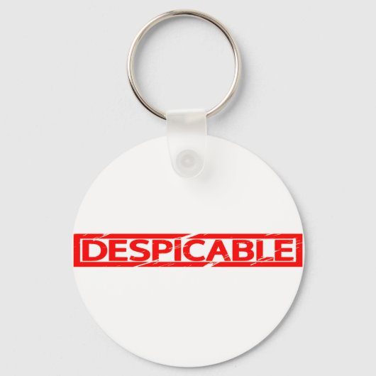 Porte-clés Timbre désagréable (Recto)