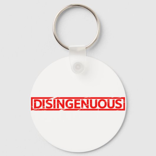 Porte-clés Timbre désingénu (Recto)