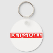 Porte-clés Timbre détectable (Recto)