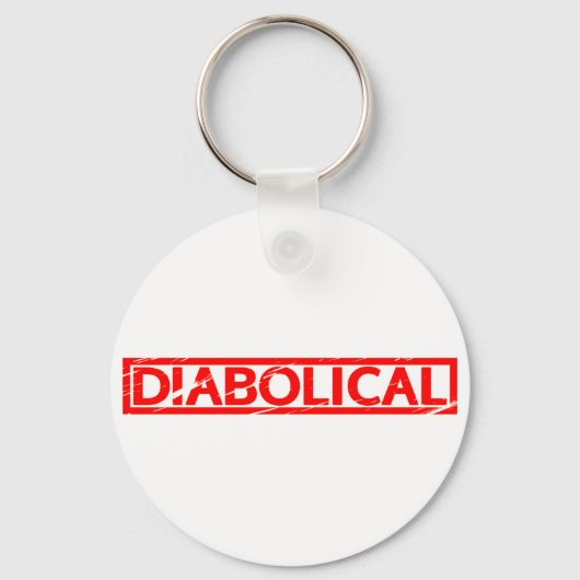 Porte-clés Timbre diabolique (Recto)