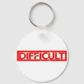 Porte-clés Timbre difficile (Verso)