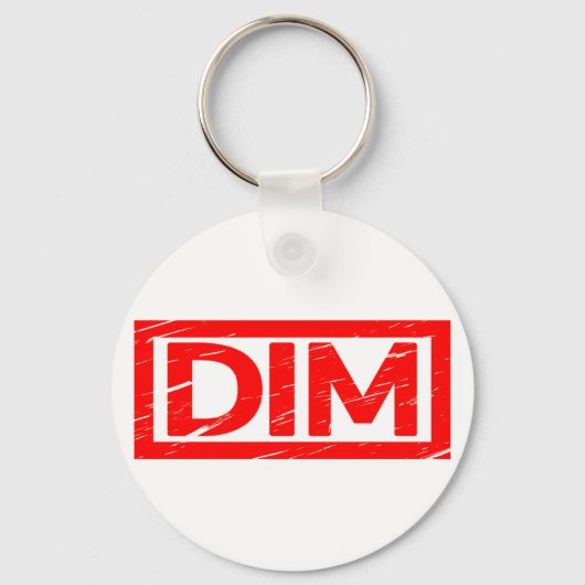 Porte-clés Timbre Dim (Recto)