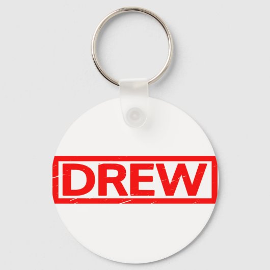 Porte-clés Timbre Drew (Recto)