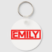Porte-clés Timbre Emily (Verso)