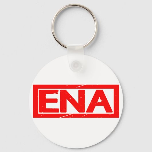 Porte-clés Timbre Ena (Recto)