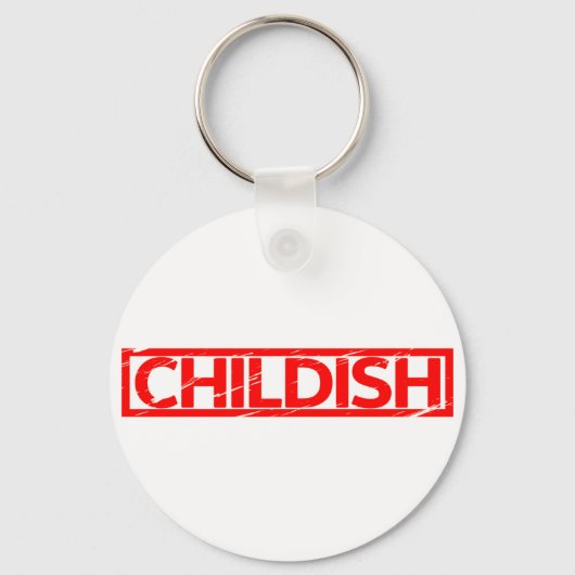 Porte-clés Timbre enfant (Recto)