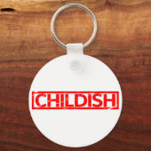 Porte-clés Timbre enfant (Recto)