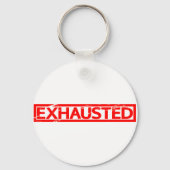 Porte-clés Timbre épuisé (Verso)