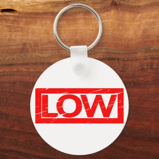 Porte-clés Timbre faible (Verso)