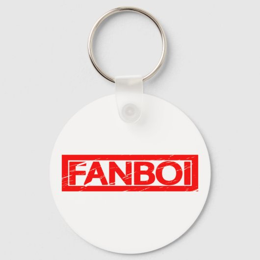 Porte-clés Timbre Fanboi (Recto)