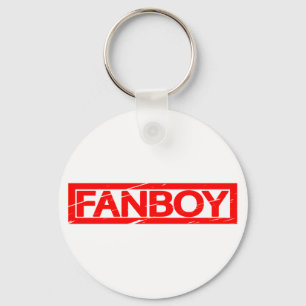 Porte-clés Timbre Fanboy