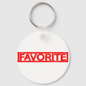 Porte-clés Timbre favori (Verso)