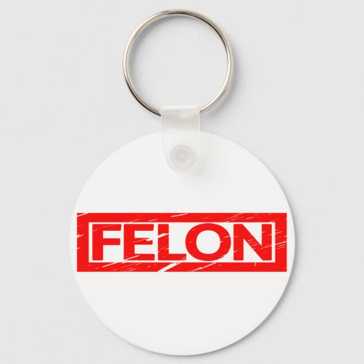 Porte-clés Timbre Felon (Recto)