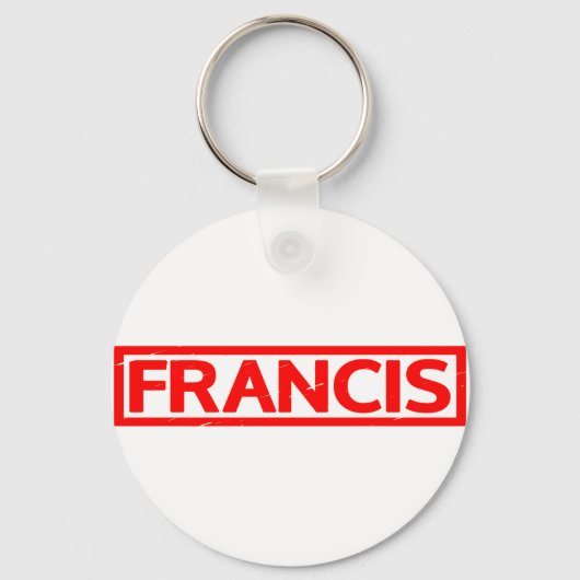 Porte-clés Timbre Francis (Recto)
