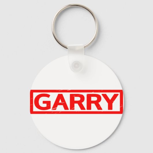 Porte-clés Timbre Garry (Recto)