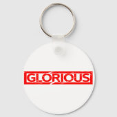 Porte-clés Timbre glorieux (Verso)