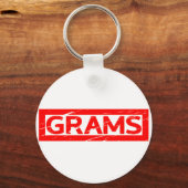 Porte-clés Timbre Grams (Verso)