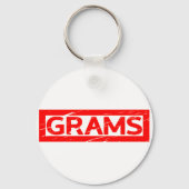 Porte-clés Timbre Grams (Verso)