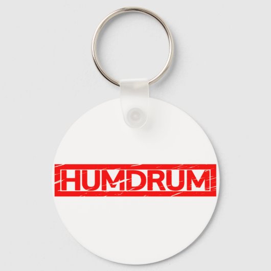 Porte-clés Timbre Humdrum (Recto)