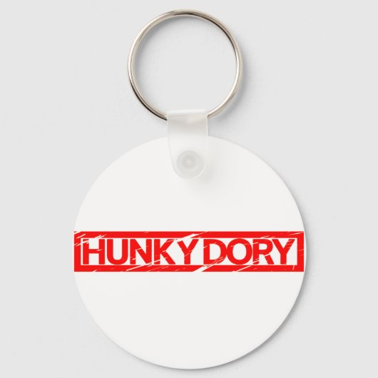 Porte-clés Timbre Hunky Dory (Recto)
