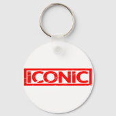 Porte-clés Timbre Iconique (Verso)