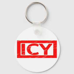 Porte-clés Timbre Icy