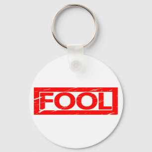 Porte-clés Timbre idiot
