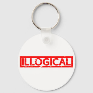 Porte-clés Timbre illogique