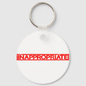 Porte-clés Timbre inapproprié (Verso)