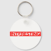 Porte-clés Timbre intéressant (Recto)