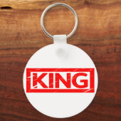 Porte-clés Timbre King (Recto)