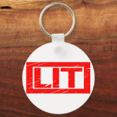 Porte-clés Timbre Lit (Verso)