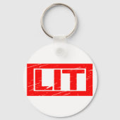 Porte-clés Timbre Lit (Verso)