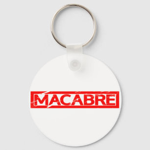 Porte-clés Timbre Macabre