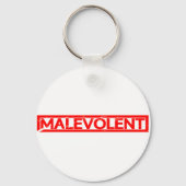 Porte-clés Timbre malveillant (Verso)