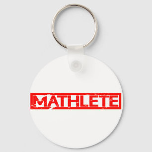 Porte-clés Timbre Mathlete