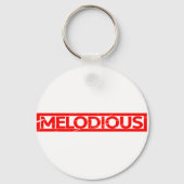 Porte-clés Timbre mélodieux (Verso)