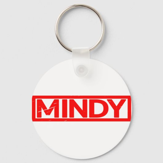 Porte-clés Timbre Mindy (Recto)