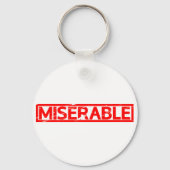 Porte-clés Timbre misérable (Verso)