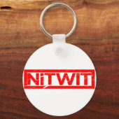 Porte-clés Timbre Nitwit (Verso)