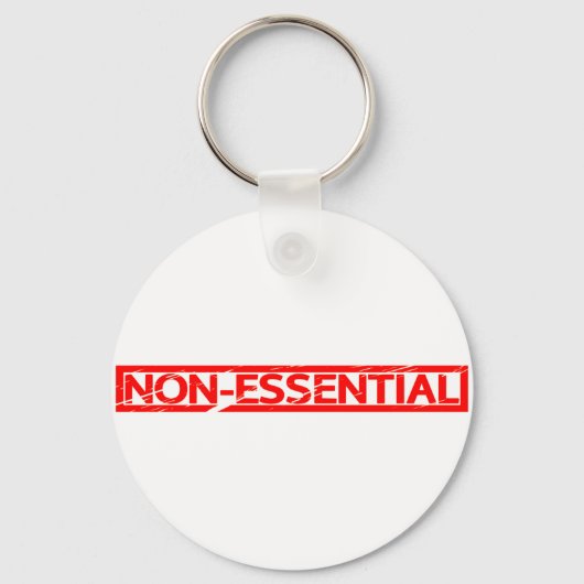 Porte-clés Timbre non essentiel (Recto)