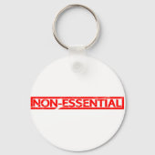 Porte-clés Timbre non essentiel (Verso)