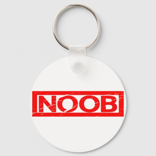 Porte-clés Timbre Noob (Recto)