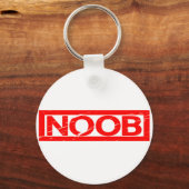 Porte-clés Timbre Noob (Verso)