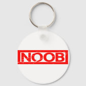 Porte-clés Timbre Noob (Verso)