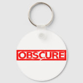 Porte-clés Timbre obscur (Verso)