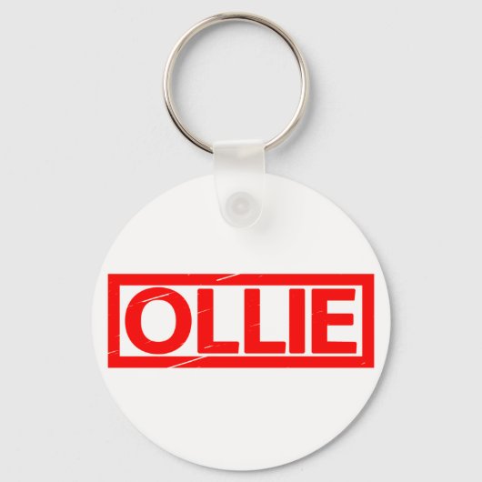 Porte-clés Timbre Ollie (Recto)